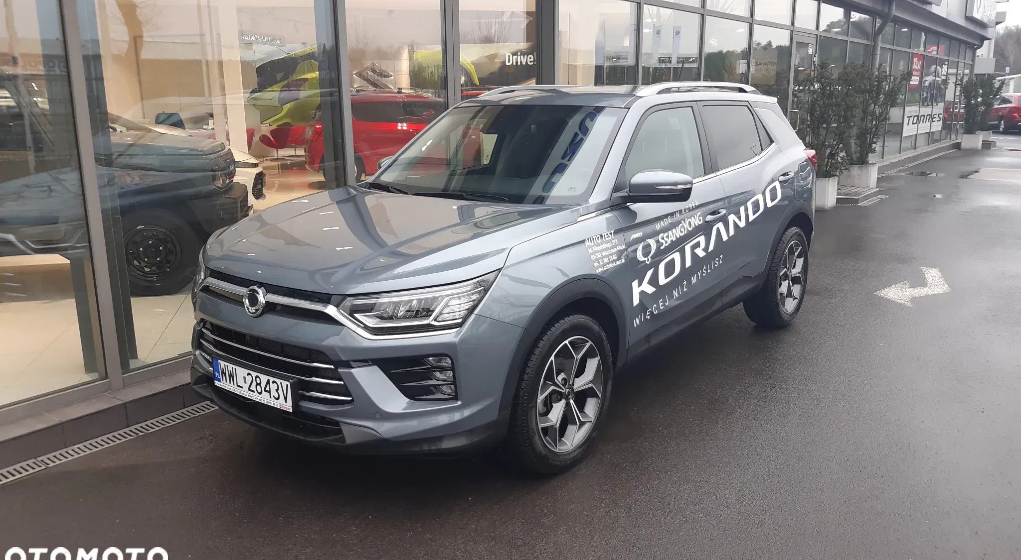 ssangyong SsangYong Korando cena 139900 przebieg: 8500, rok produkcji 2023 z Marki